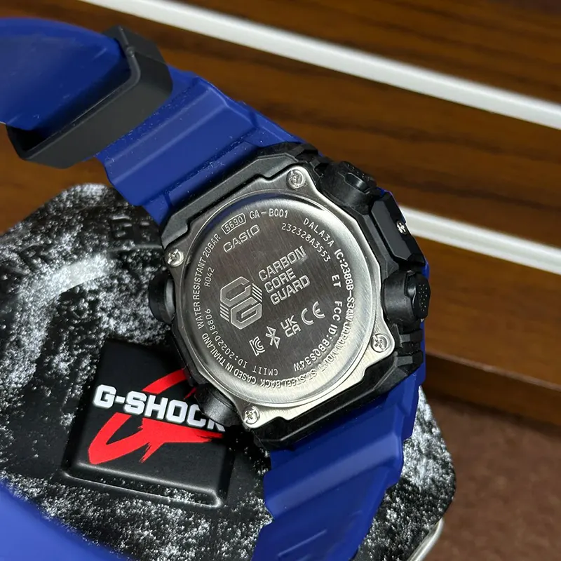 G-Shock Blue Spectrum (Bluetooth) Cyberspace Men's Watch- GA-B001CBR-2A